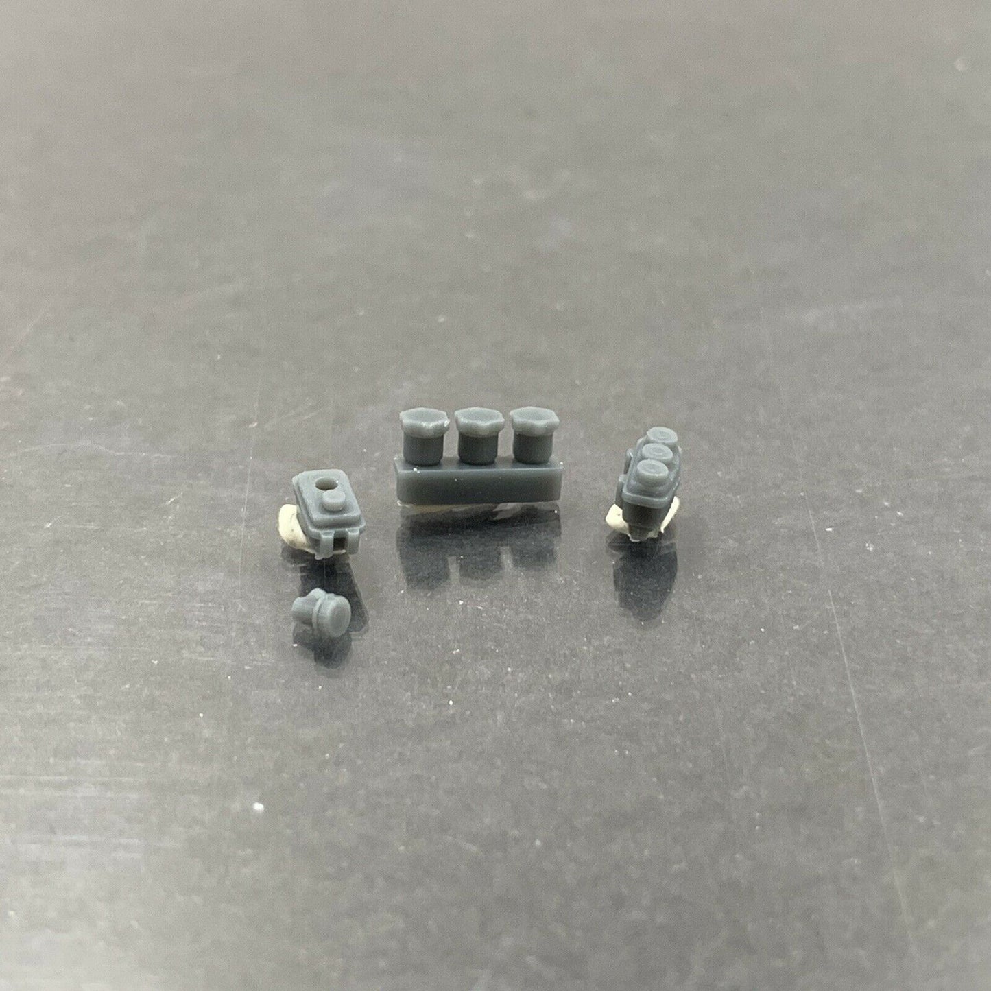 Set of Engine Bay Reservoir Tanks (Coolant, Windshield Fluid, Master Cylinder) 1/24 1/25