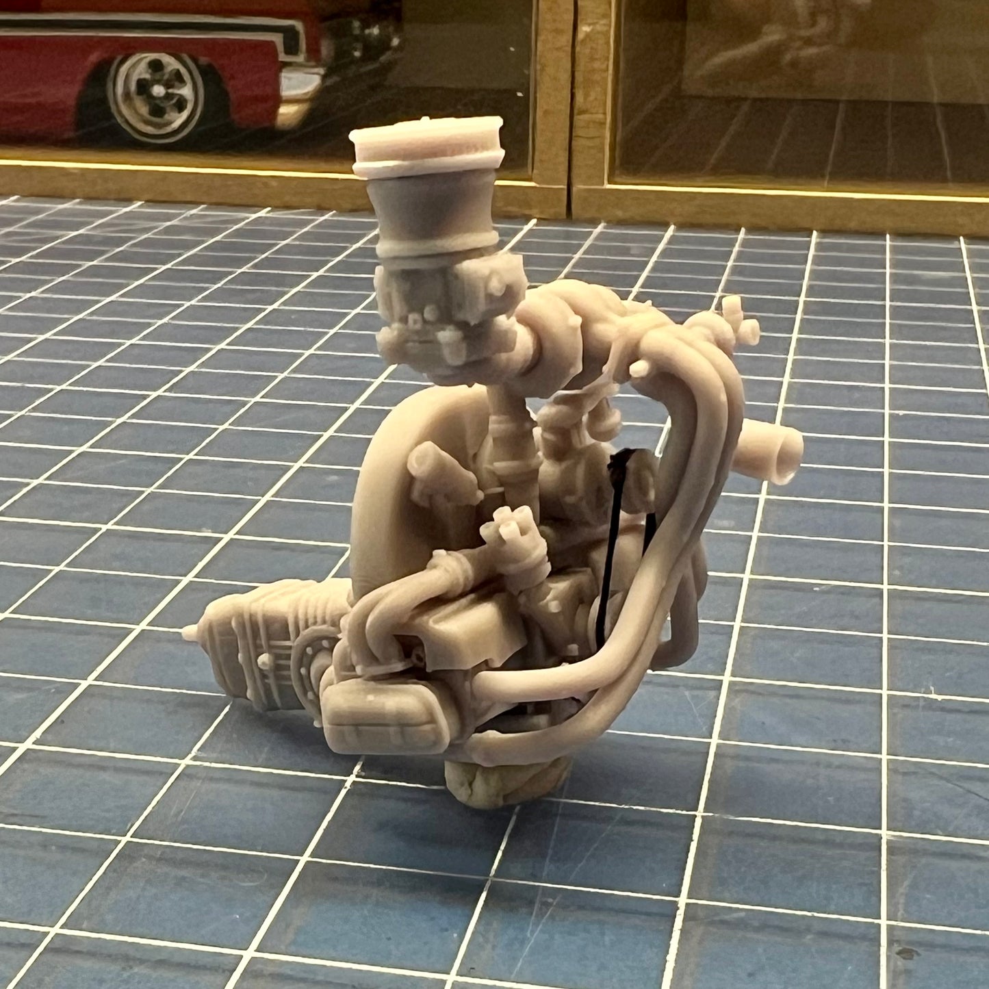 Flat 4 Pro Turbo Engine Porsche Boxer VW 1/24