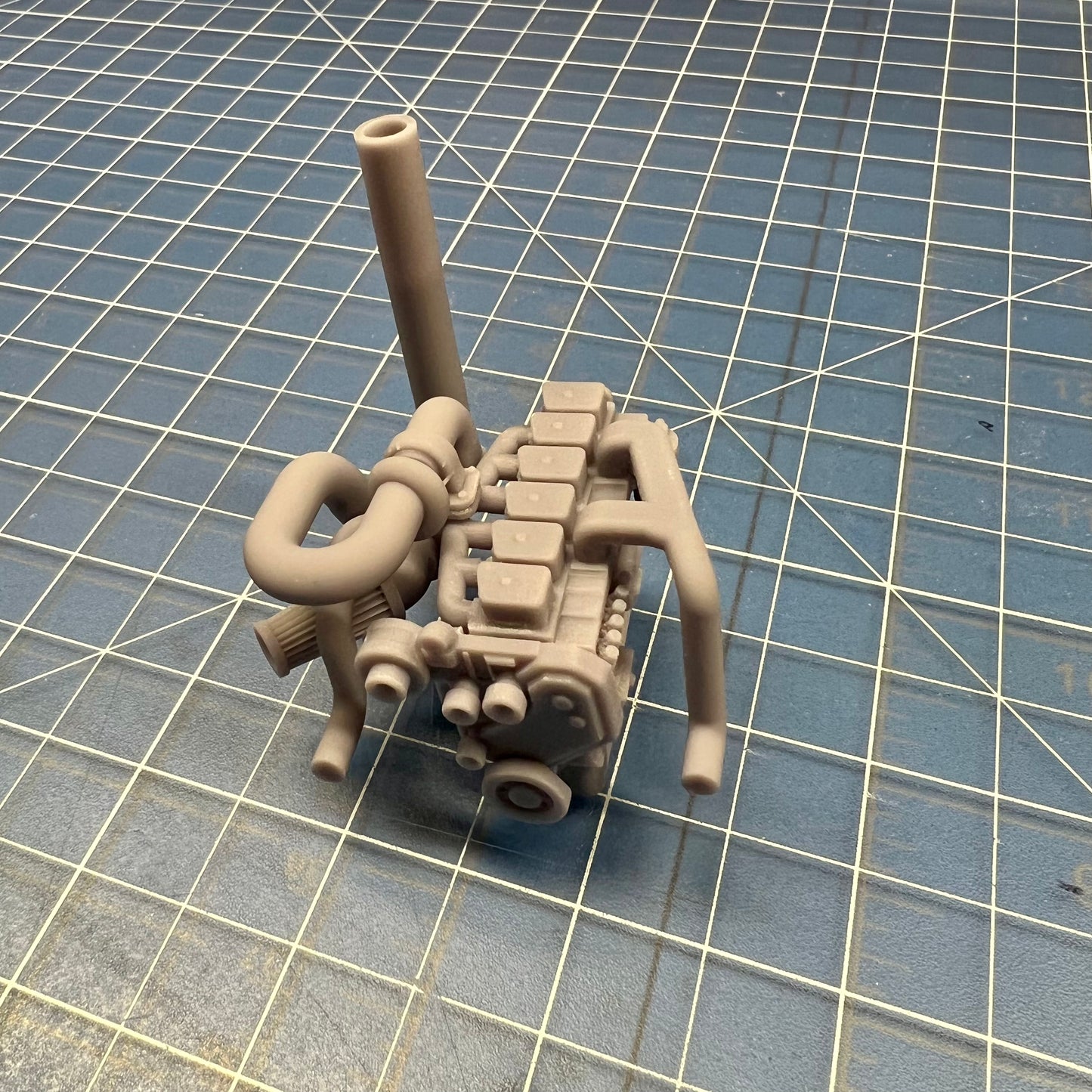 Twin Turbo Cummins 5.9 6BT 12v Engine 1/24 1/25