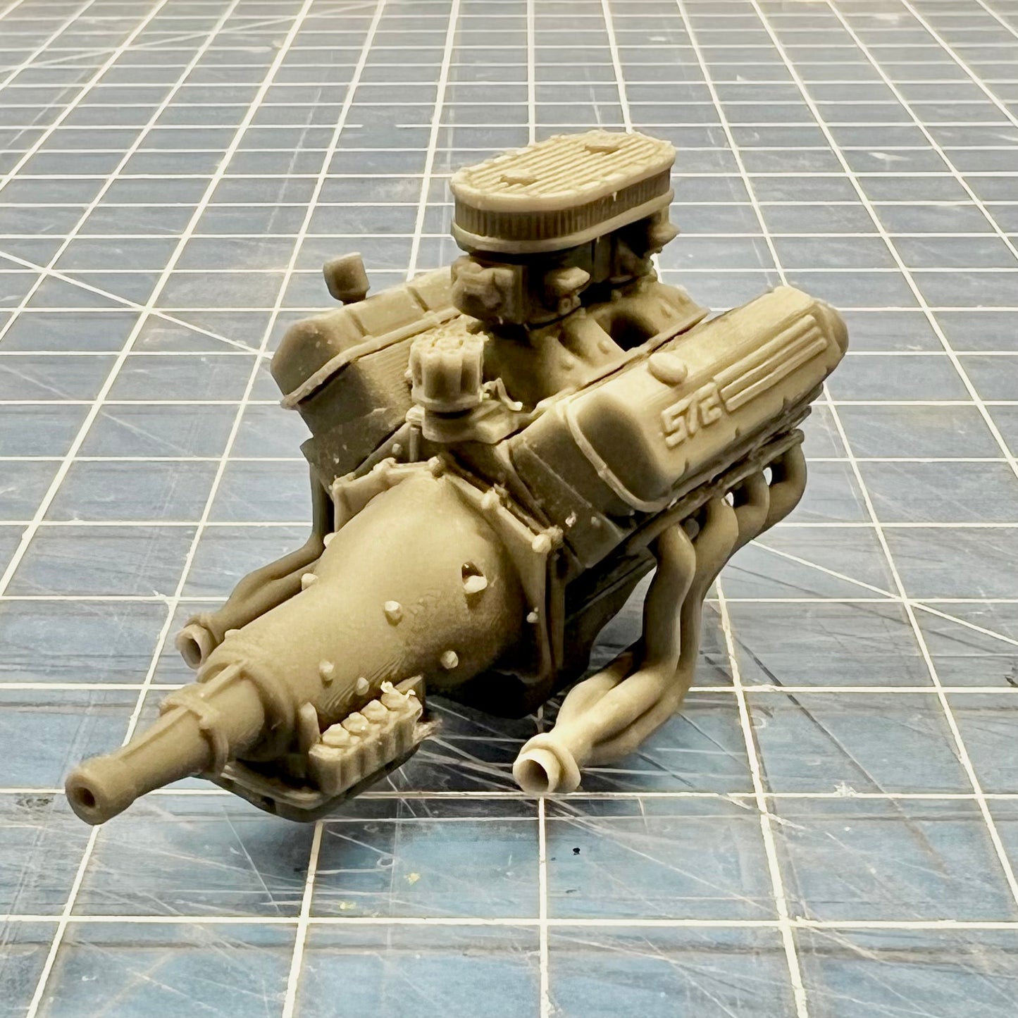 Chevy 572 Single or Dual Carb 2 in 1 Engine BB 1/24 1/25