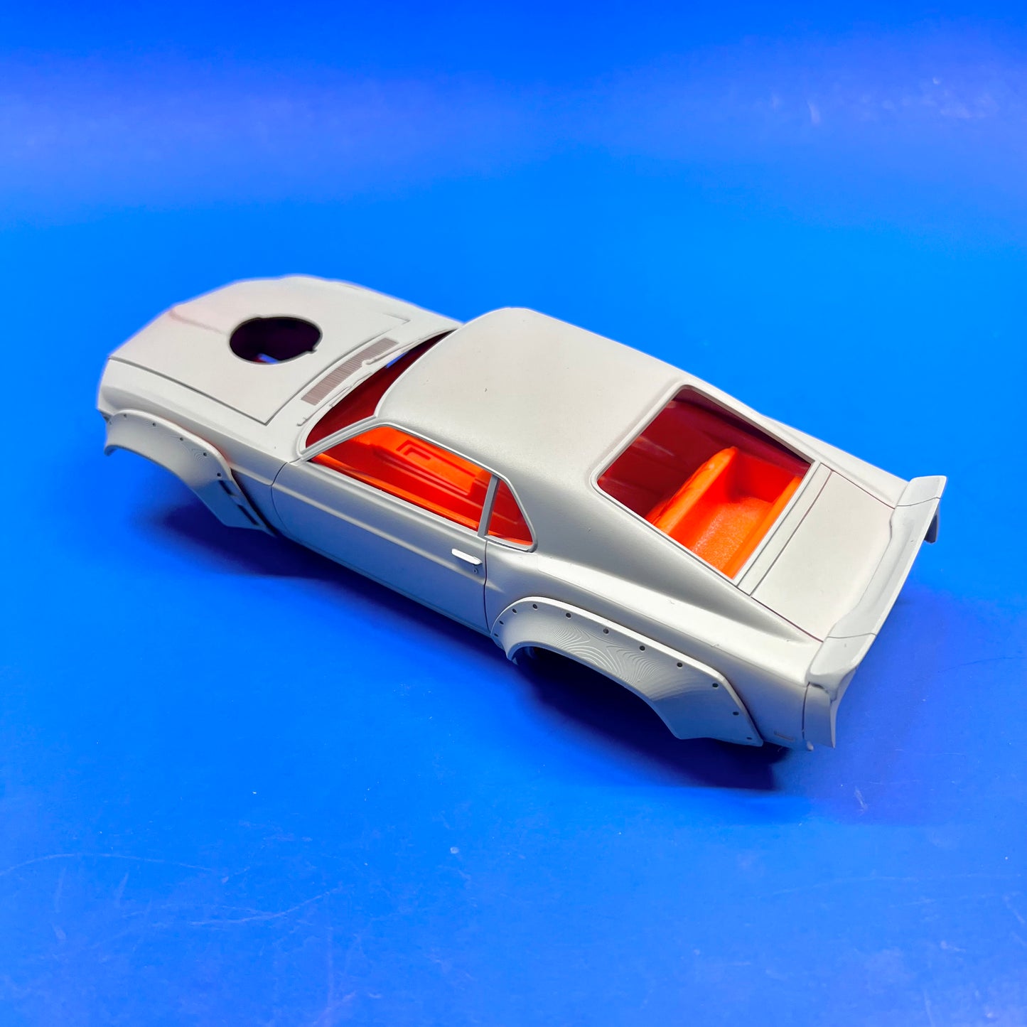 1970 Ford Mustang Wide Body Kit - Fenders & Spoiler 1/24