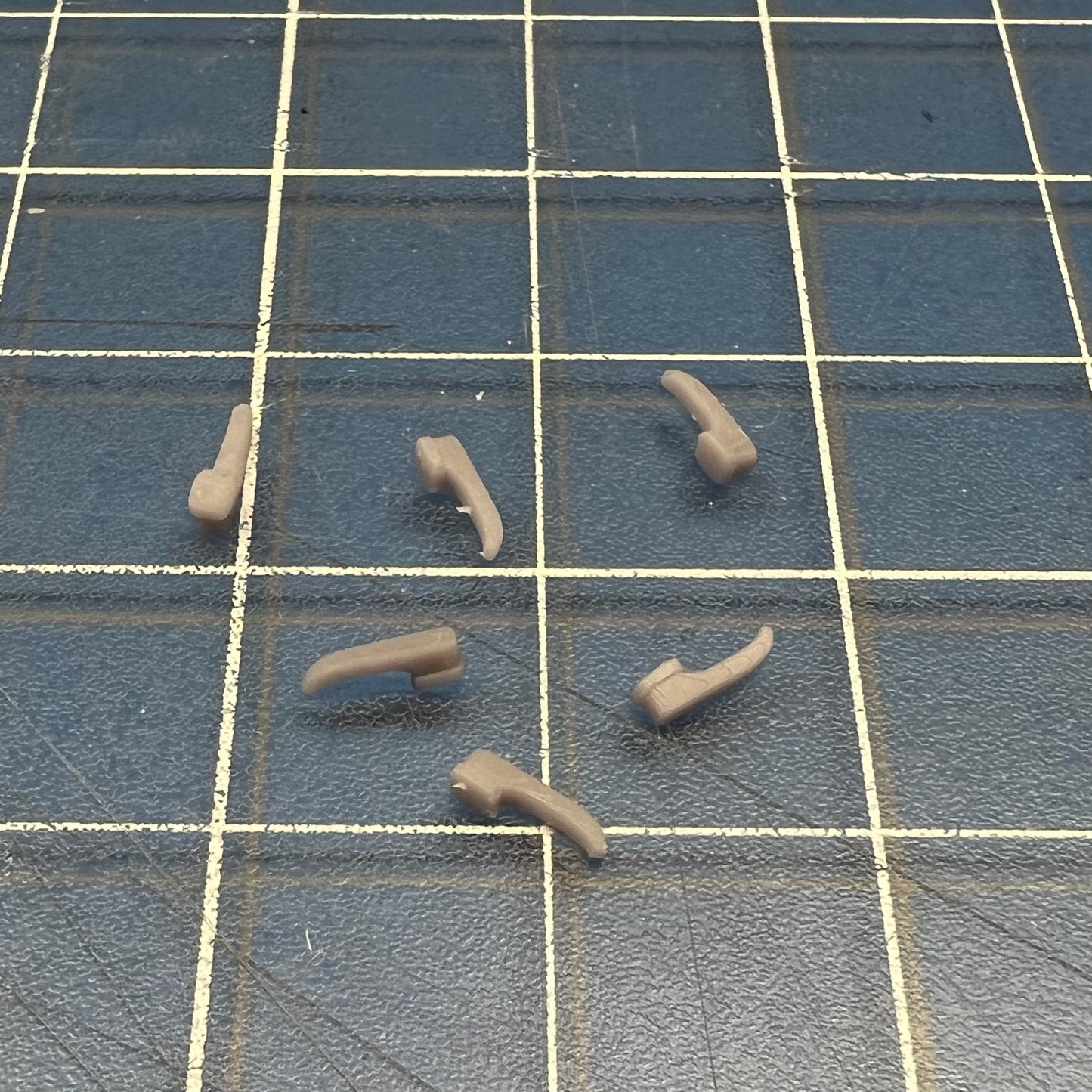 6 Pc Exterior Door Handles Set Generic 1/24 1/25