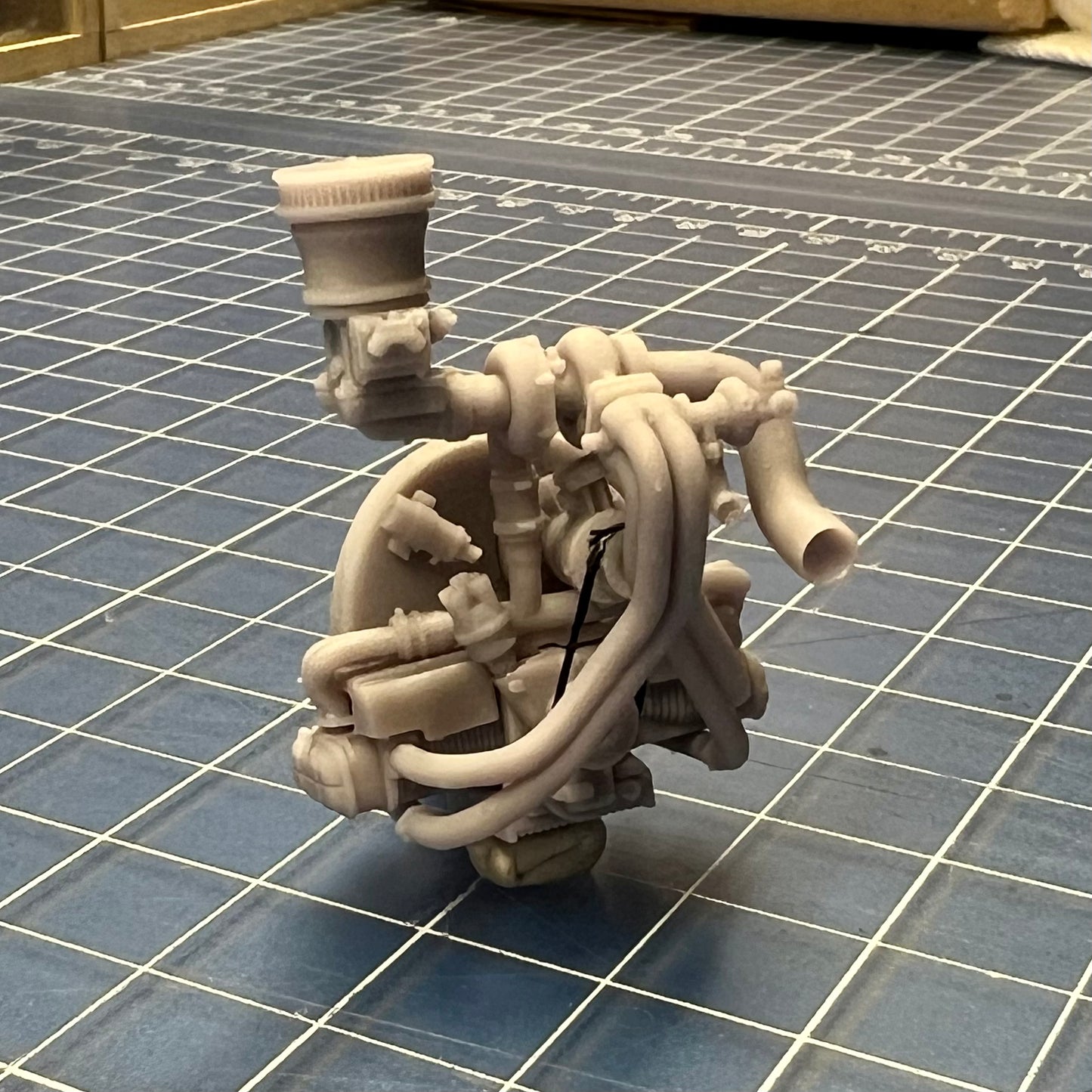 Flat 4 Pro Turbo Engine Porsche Boxer VW 1/24
