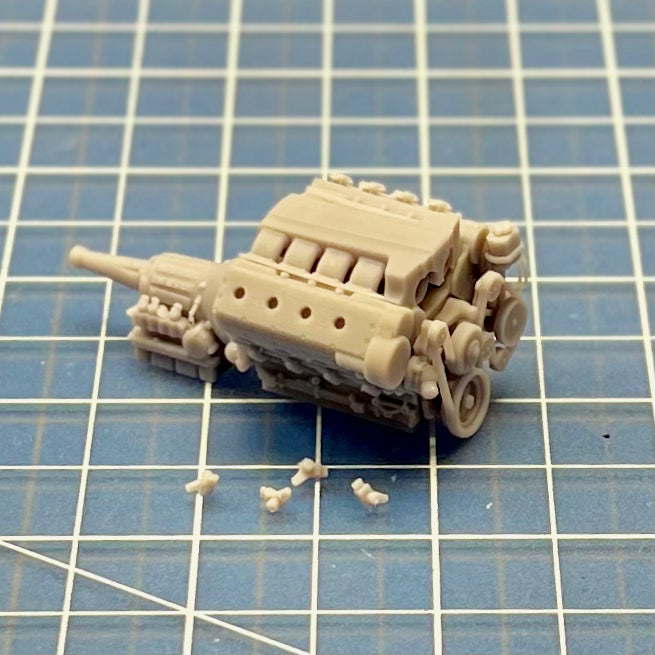 Mercury Racing SB4 750HP LS7 Crate Engine 1/25