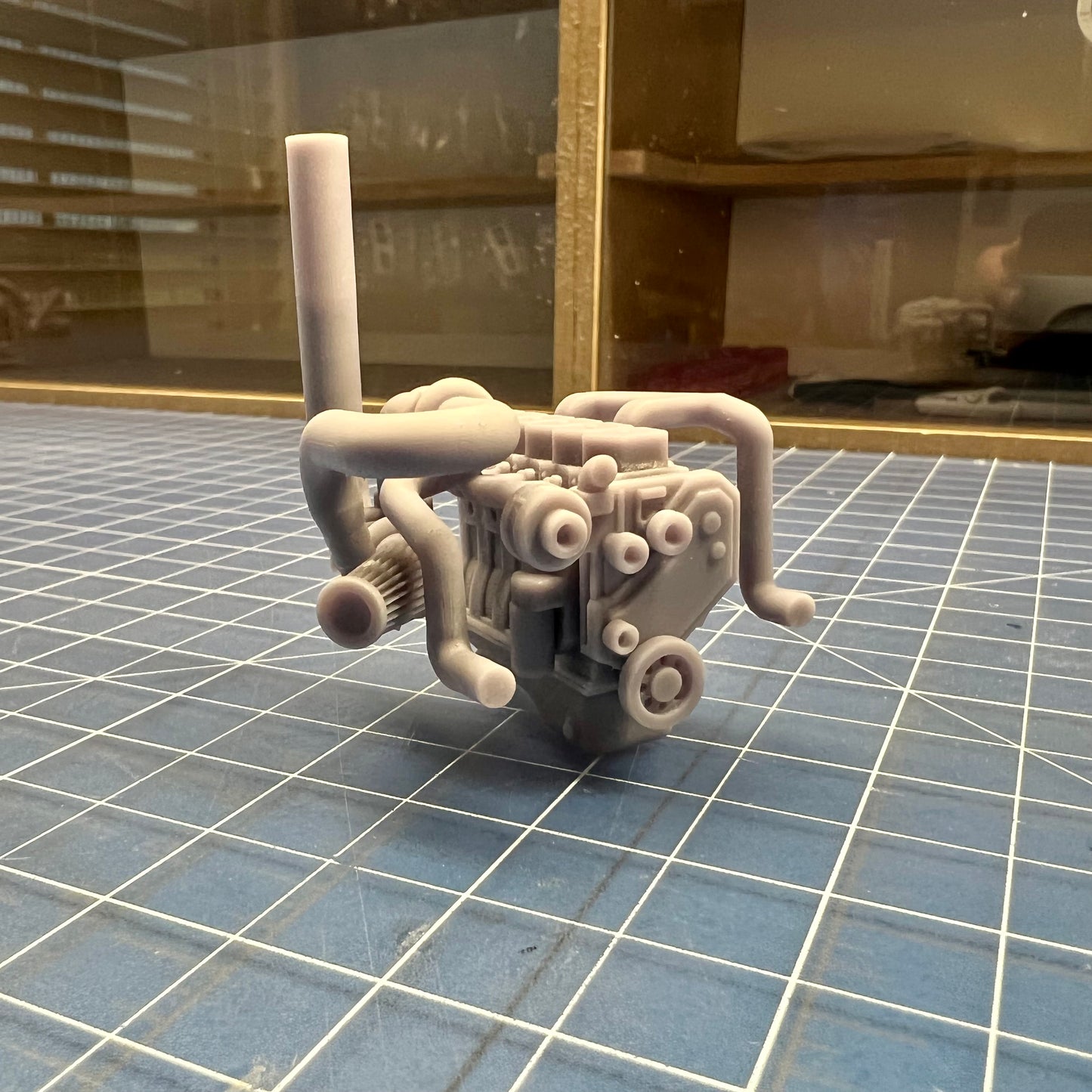 Twin Turbo Cummins 5.9 6BT 12v Engine 1/24 1/25