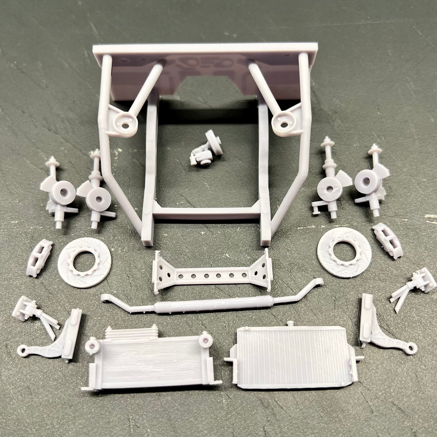 Tube Frame Front End Kit Chassis Generic Universal 1/24 1/25
