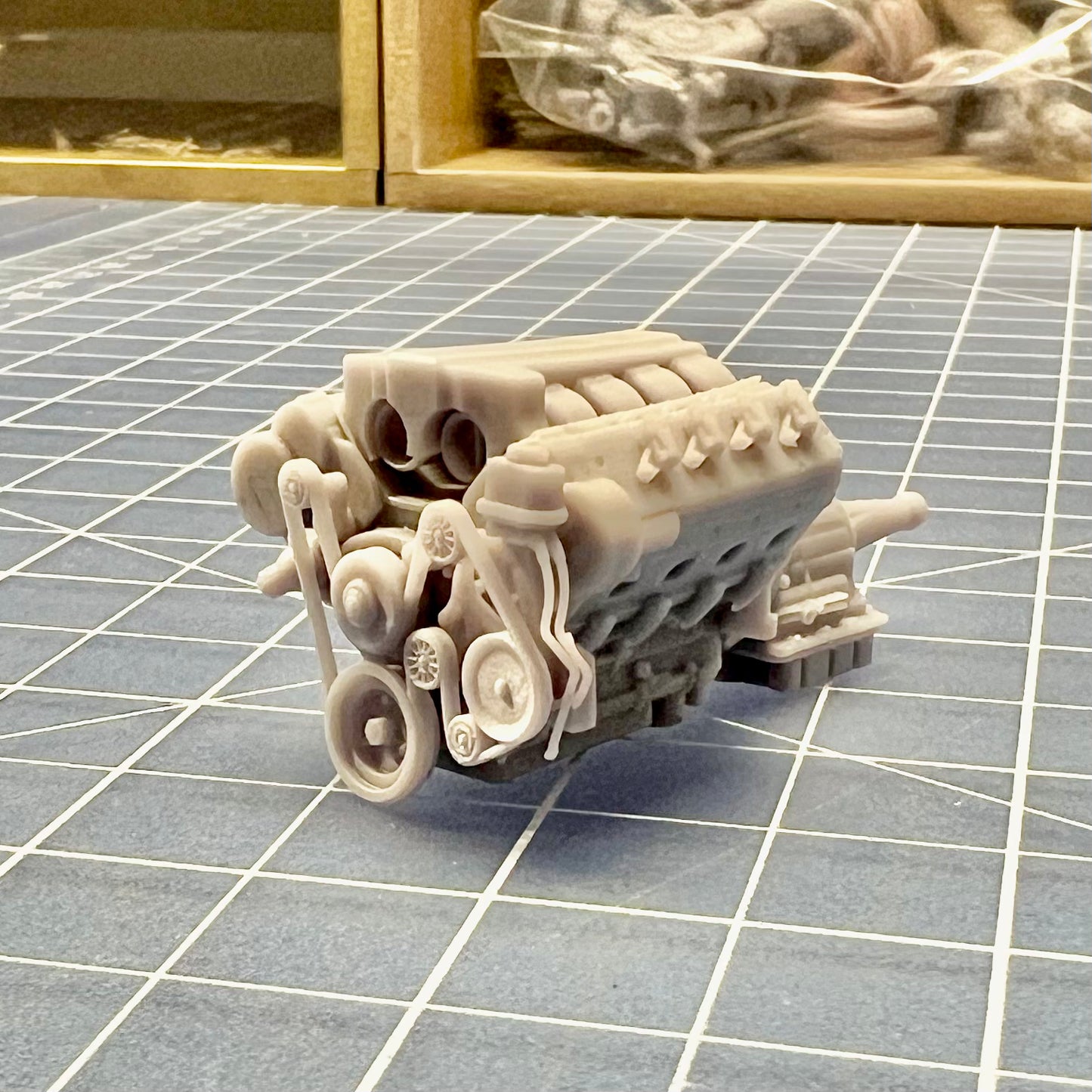 Mercury Racing SB4 750HP LS7 Crate Engine 1/25