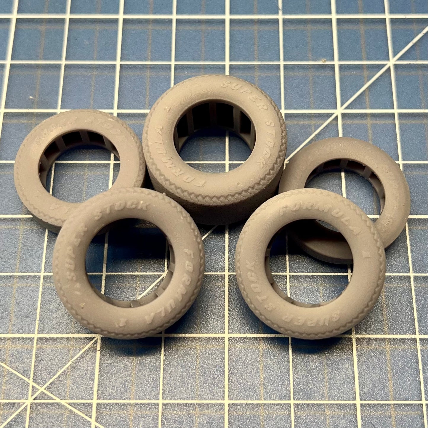 Formula 1 Super Stock Tire 1/25 1/24 (SOLD IN PAIRS)