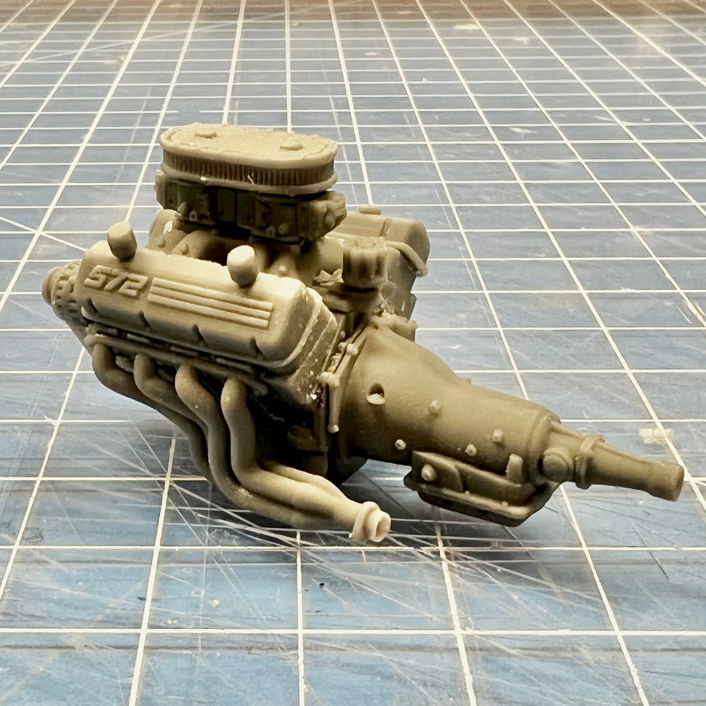 Chevy 572 Single or Dual Carb 2 in 1 Engine BB 1/24 1/25