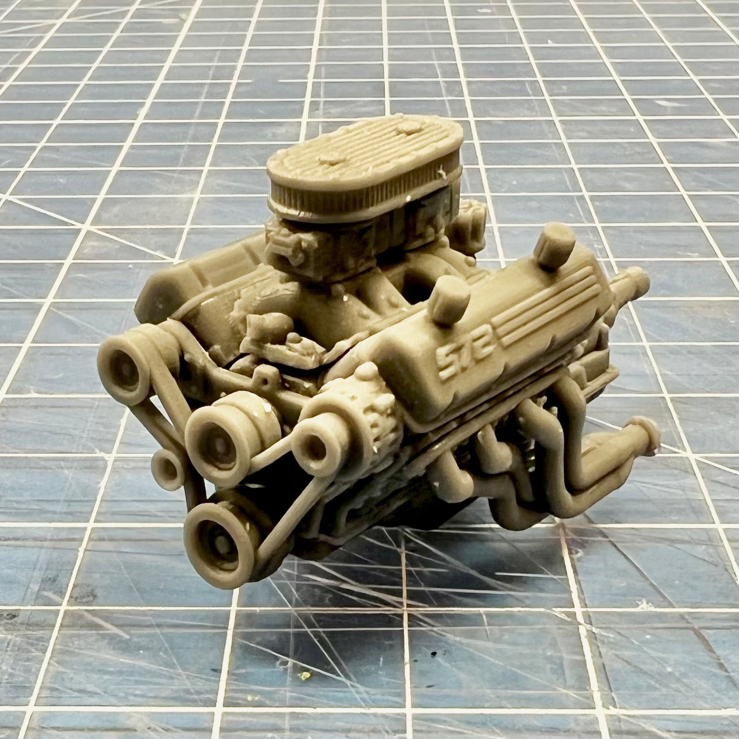 Chevy 572 Single or Dual Carb 2 in 1 Engine BB 1/24 1/25