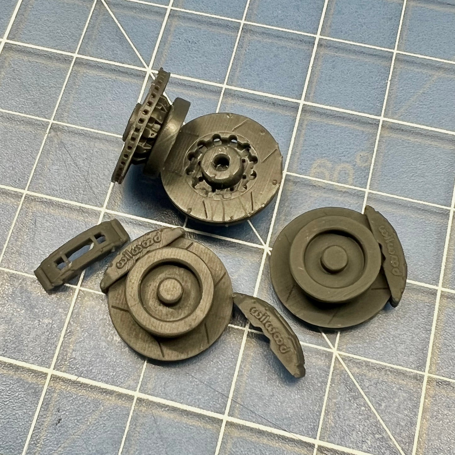 V4 10 Lug Big Brakes Set w/ Wilwood Calipers 1/24 1/25