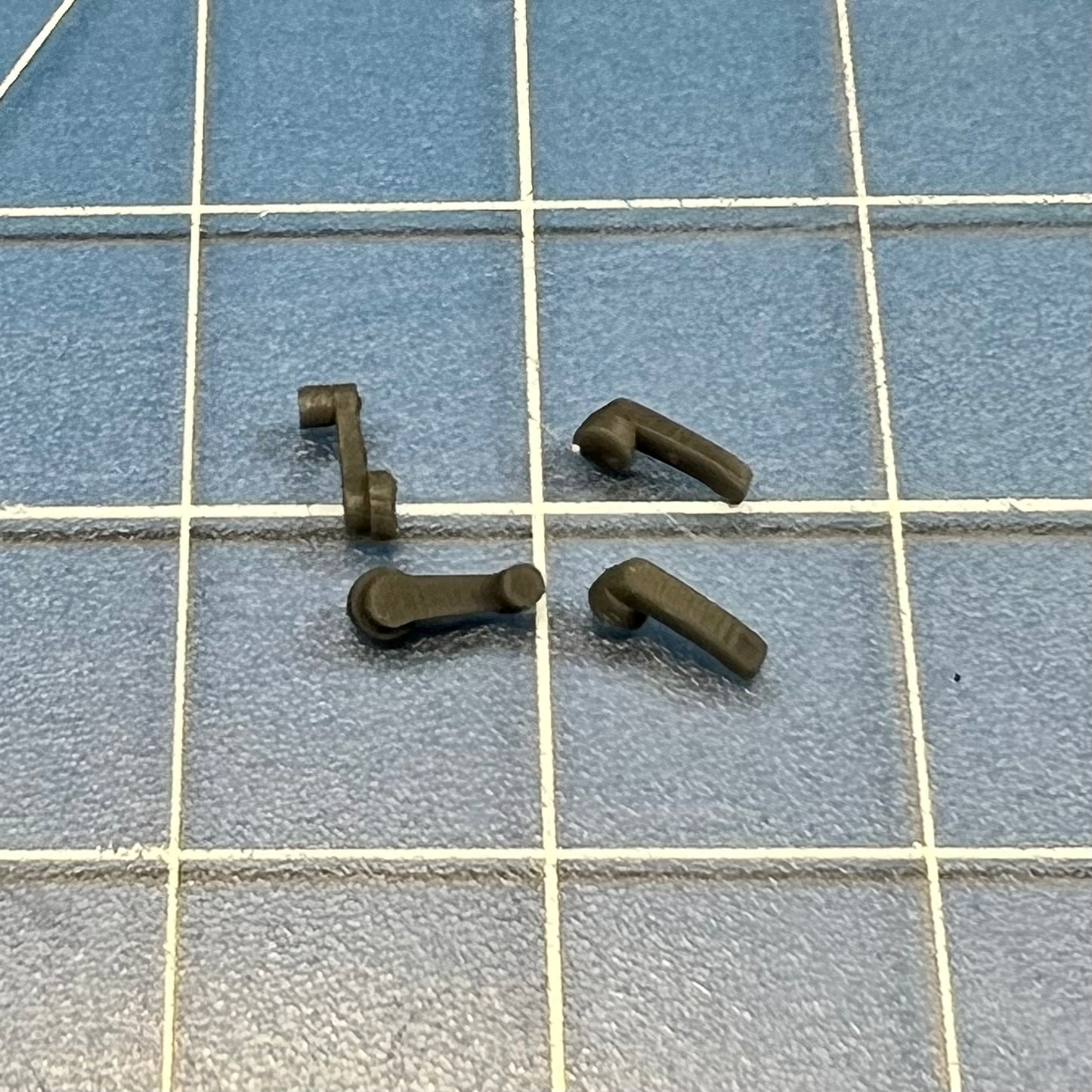 4 Pc Interior Window Cranks Door Handles Set 1/24 1/25