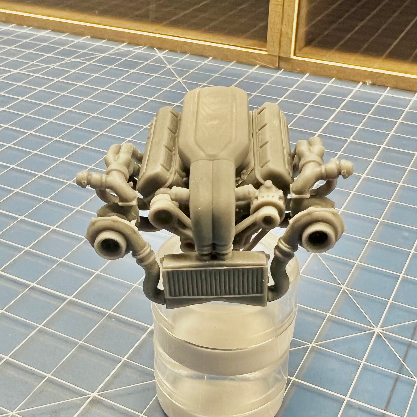 Chevy 572 Twin Turbo Engine BB 1/24 1/25