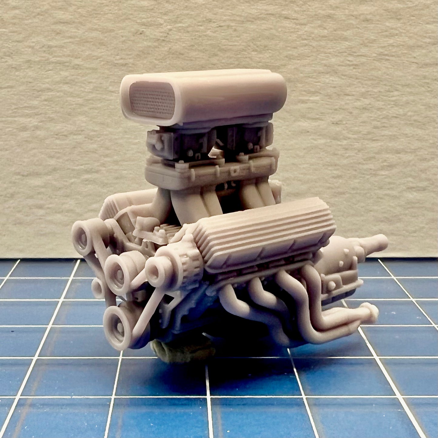 Chevy 572 Tunnel Ram Engine BB 1/24 1/25