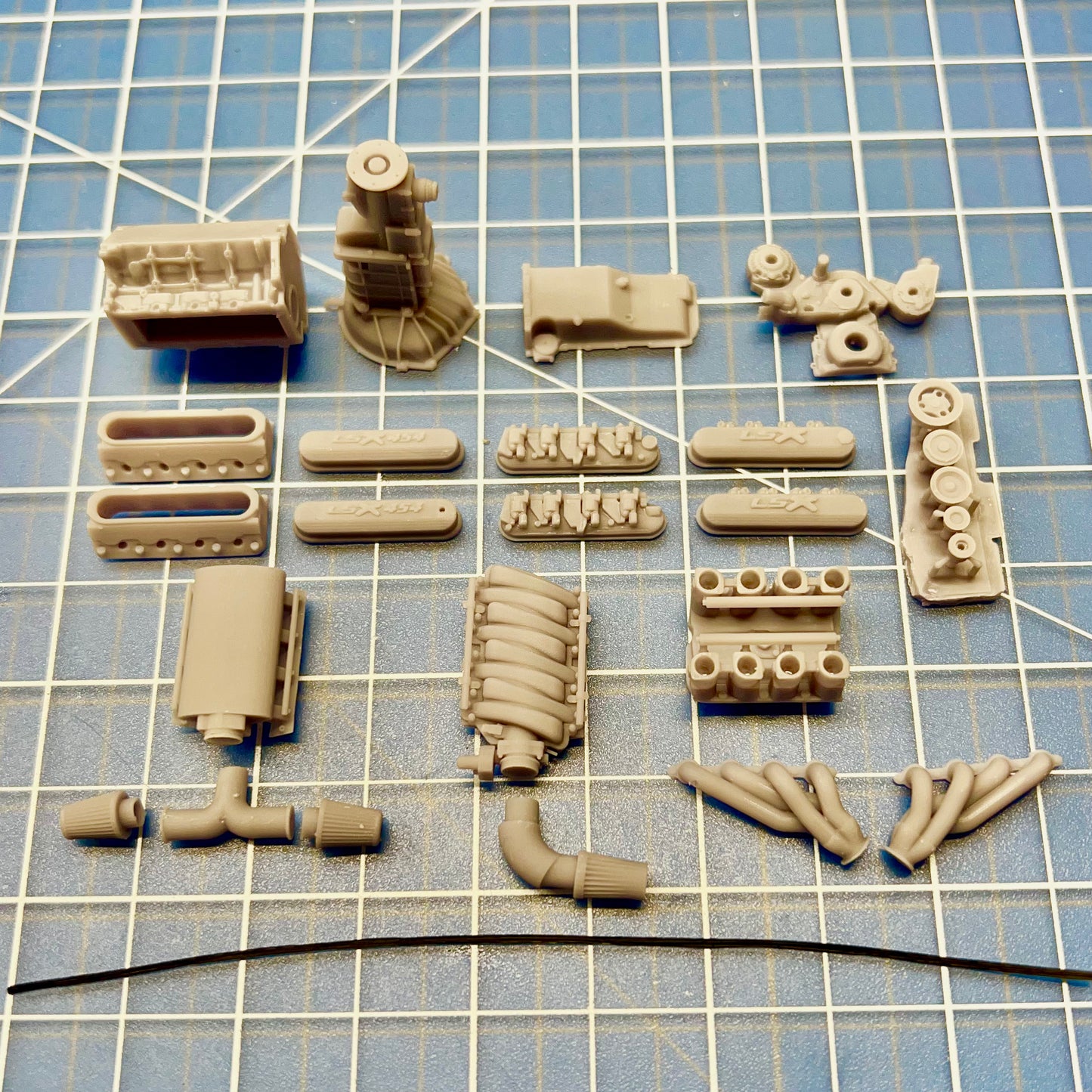 Chevy GM LS LSX LS1 LS3 Custom Engine 1/24 1/25
