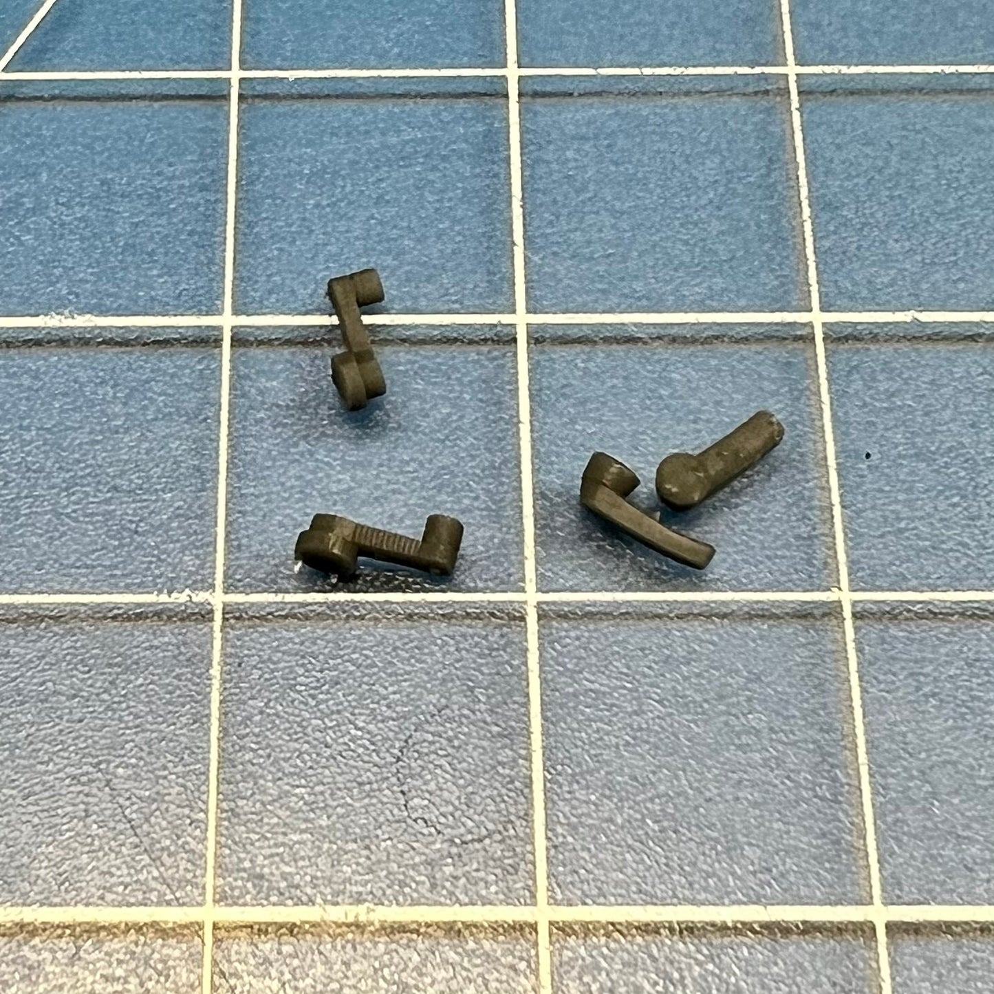 4 Pc Interior Window Cranks Door Handles Set 1/24 1/25