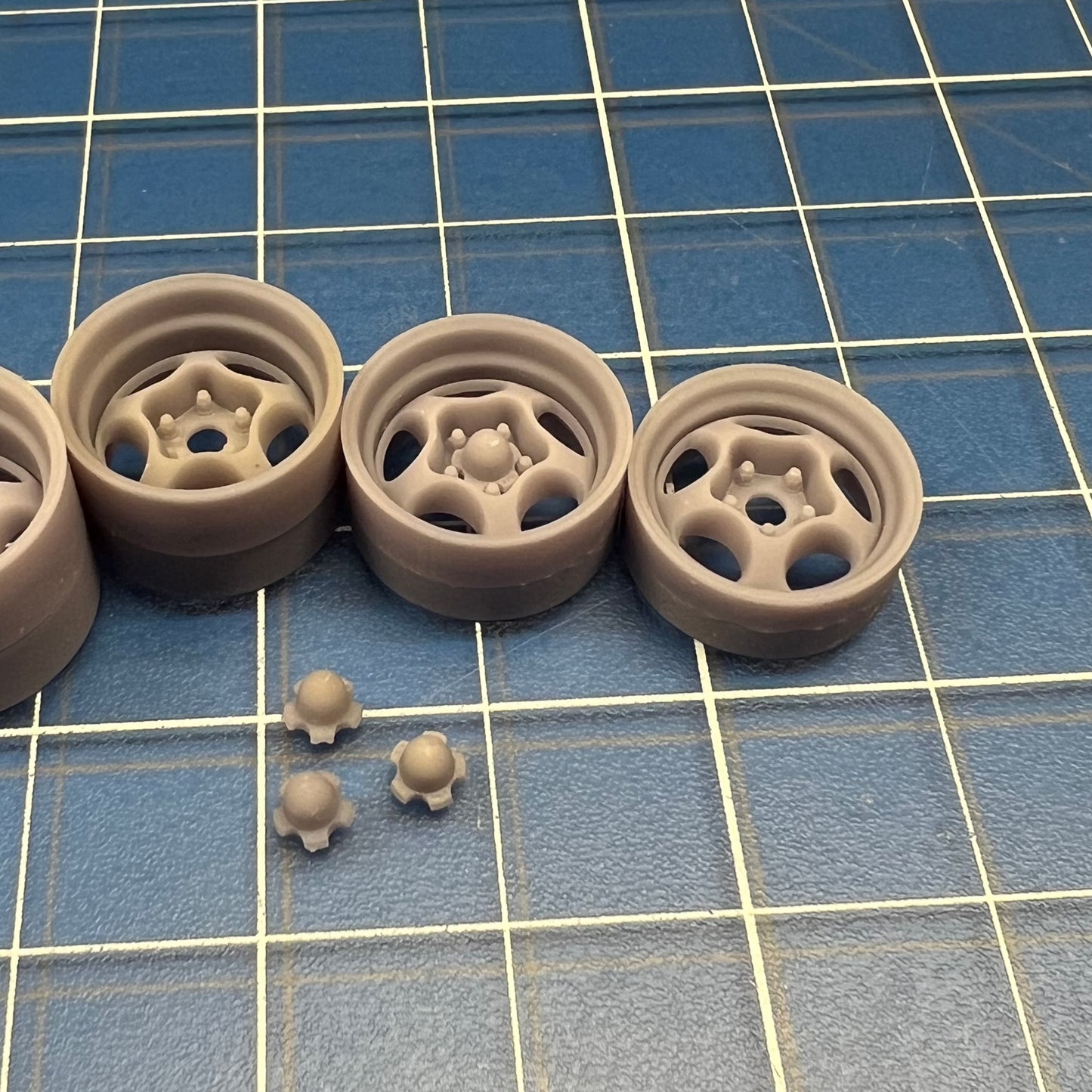 Motor Wheel Spyders Wheels Sets "American Muscle Series" 1/25 1/24