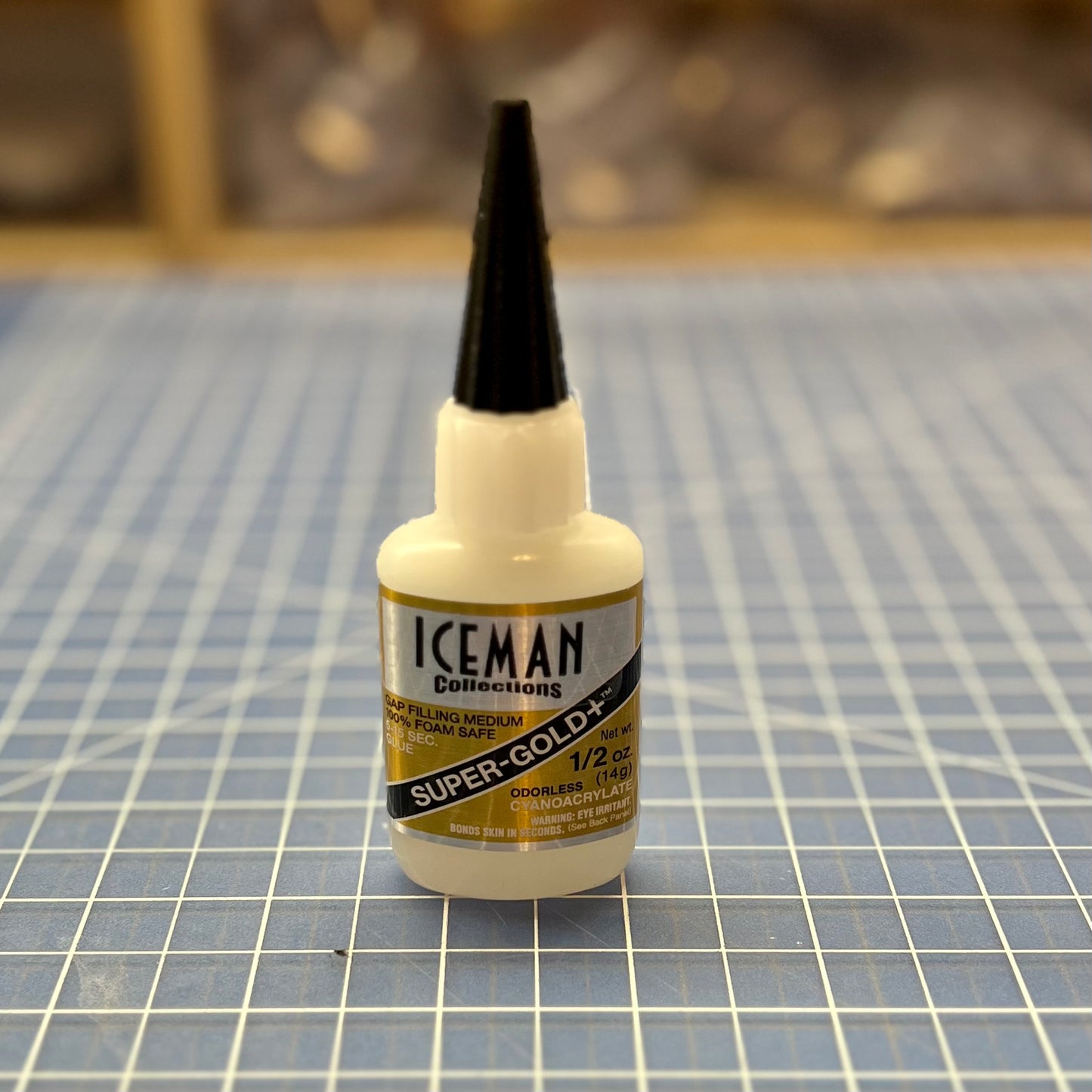 Super-Gold+™ Odorless Foam-Safe CA Extra Thick Adhesive BSI 1/2 oz