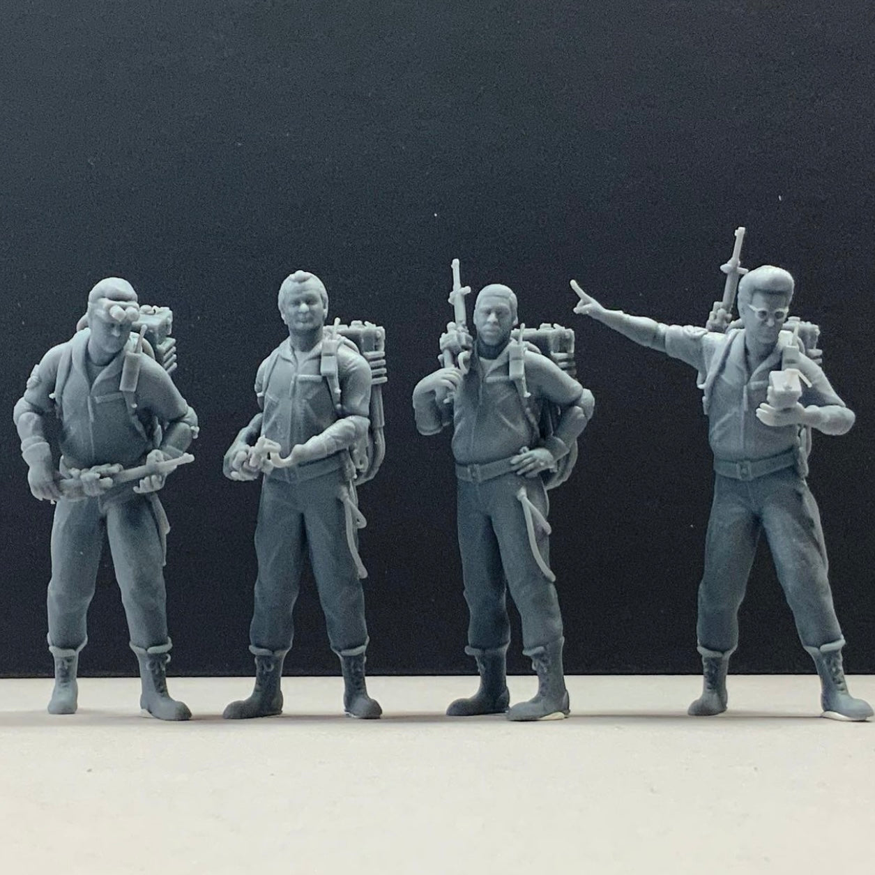 Ghostbusters Figures for Diorama 1/24 1/25