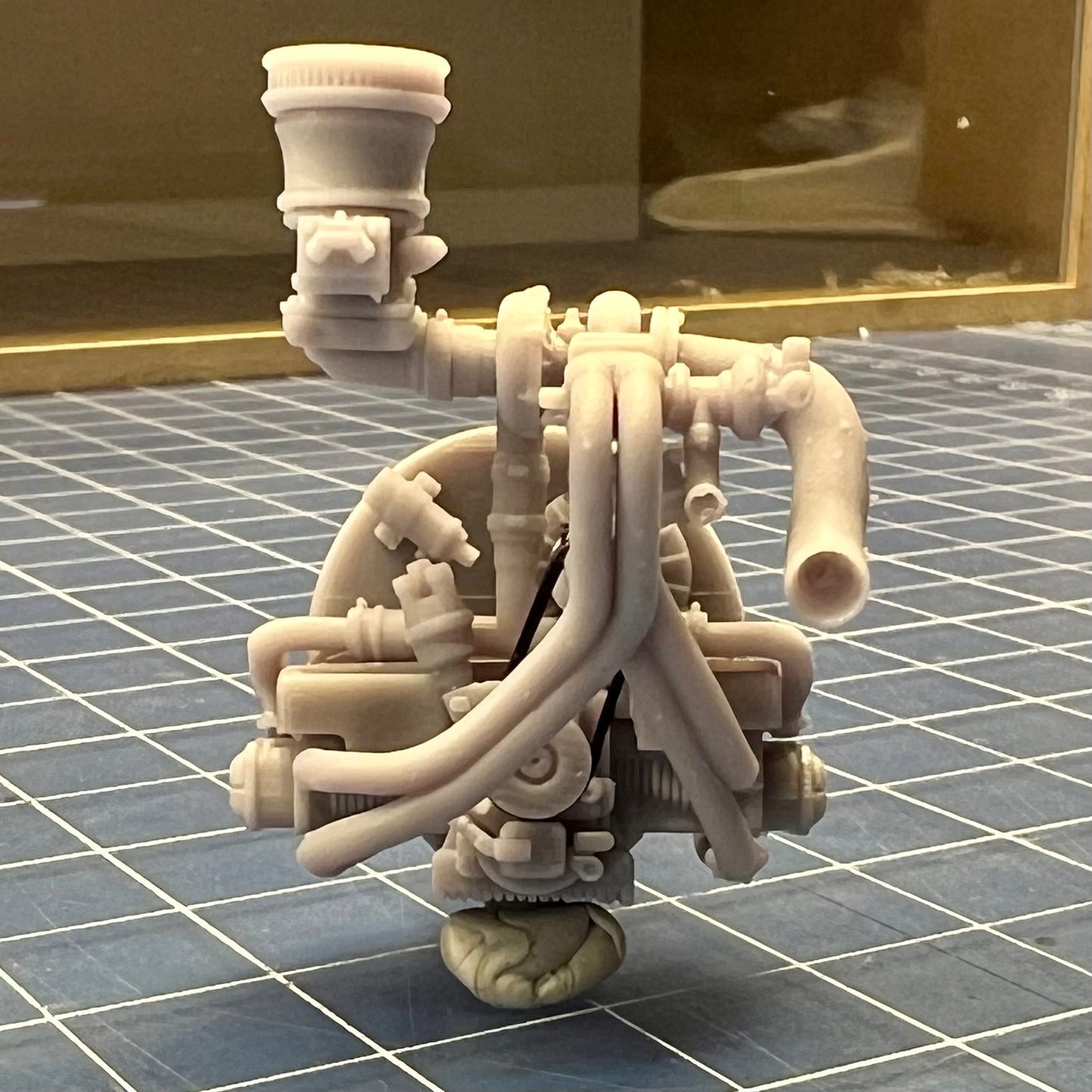 Flat 4 Pro Turbo Engine Porsche Boxer VW 1/24