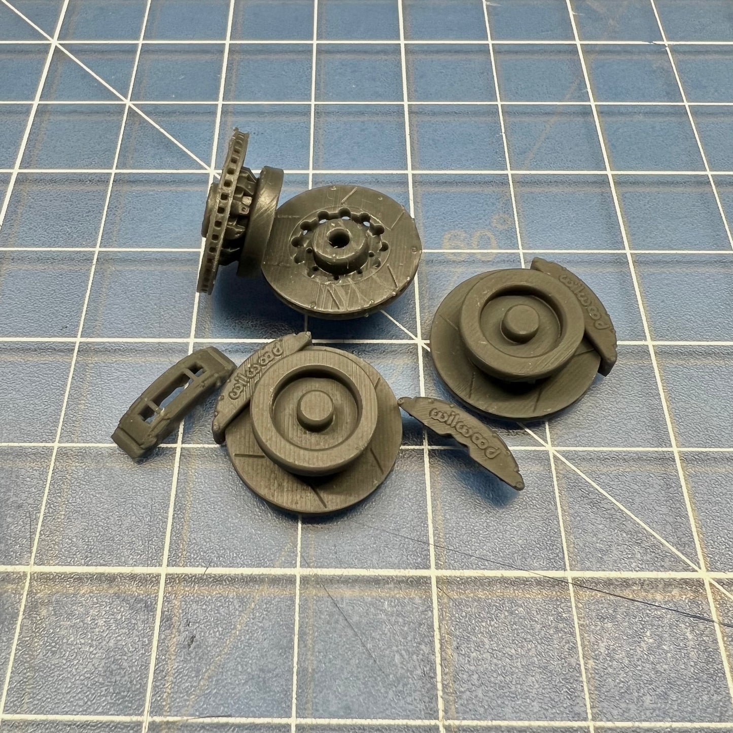 V4 10 Lug Big Brakes Set w/ Wilwood Calipers 1/24 1/25