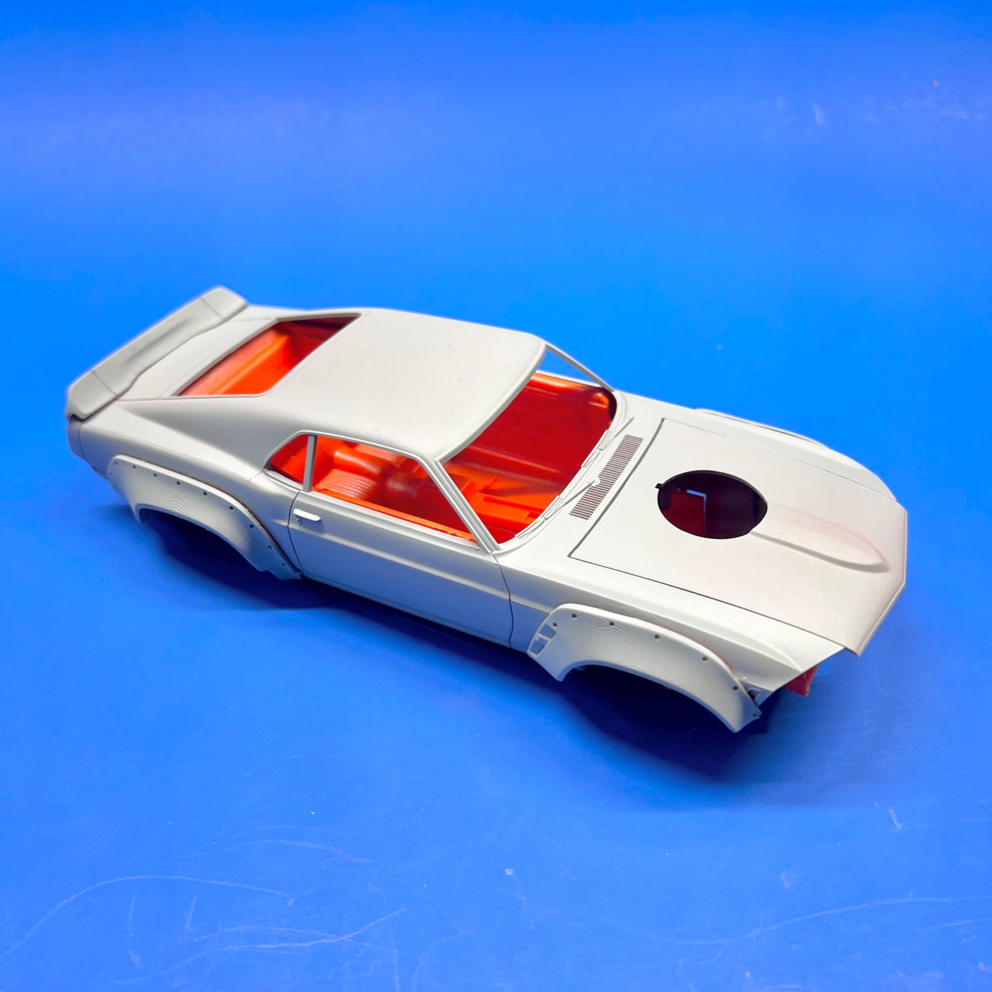 1970 Ford Mustang Wide Body Kit - Fenders & Spoiler 1/24