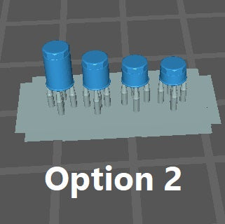 Oil Filters (set of 4) - Different Styles 1/24 1/25