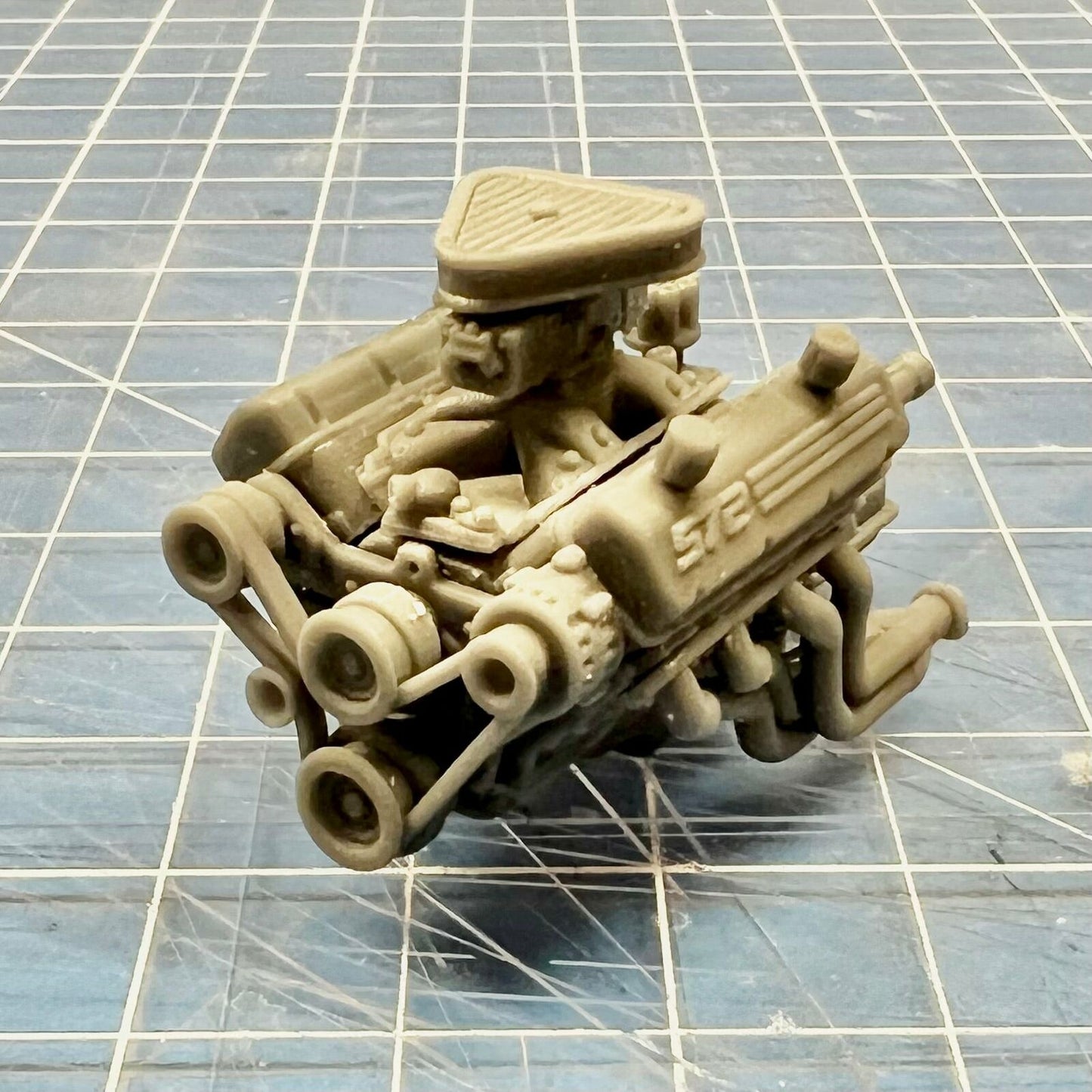 Chevy 572 Single or Dual Carb 2 in 1 Engine BB 1/24 1/25