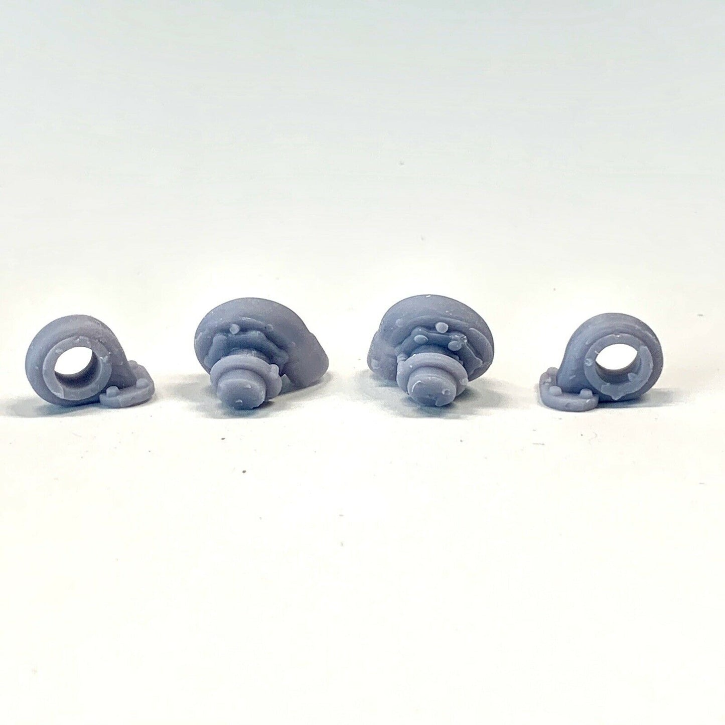 Resin Set Of 2 Dual Mirrored Turbos Turbochargers - Pick your size 1/24 1/25