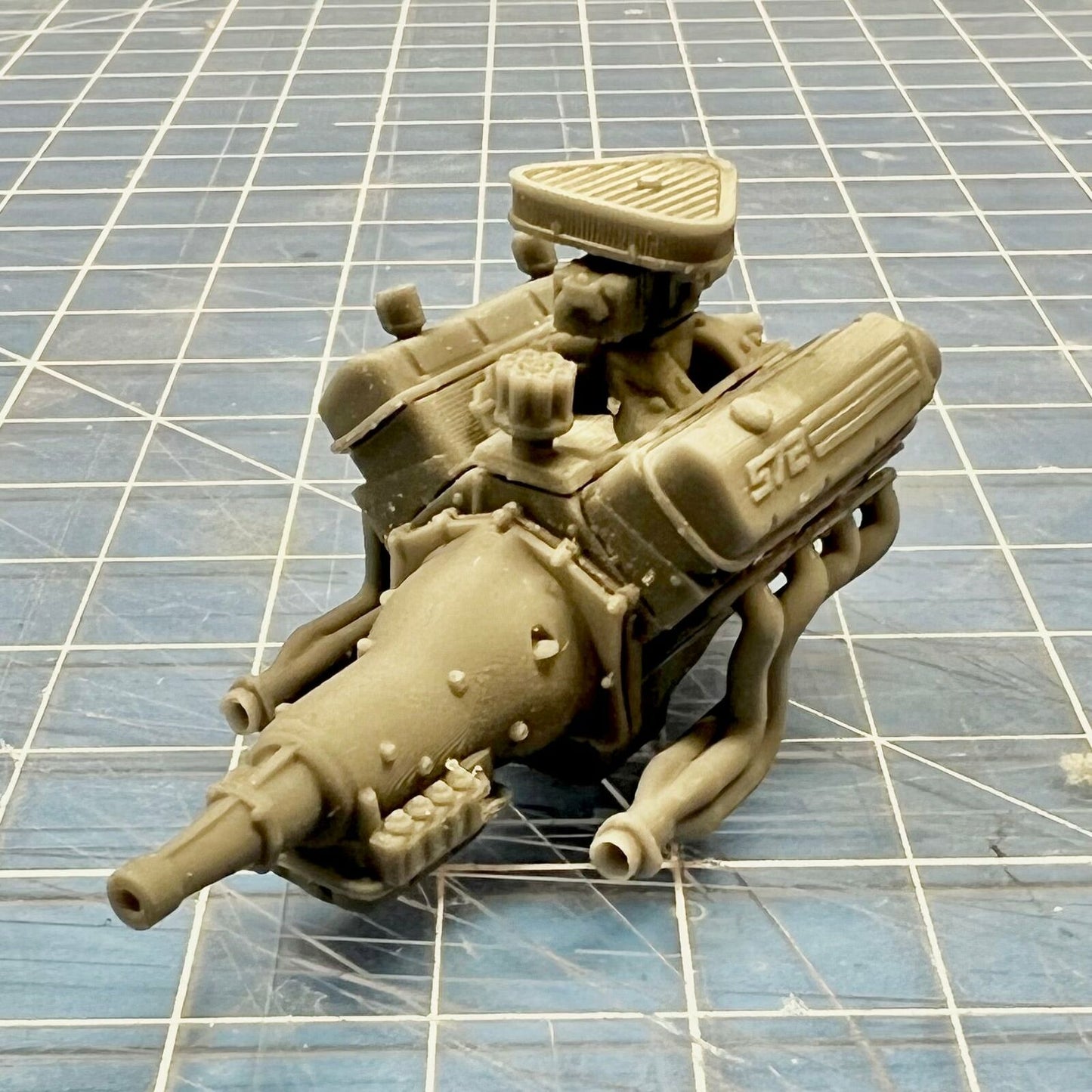 Chevy 572 Single or Dual Carb 2 in 1 Engine BB 1/24 1/25