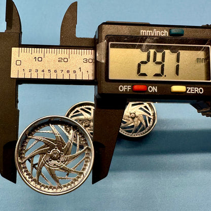 10 Custom Wheels Resin 1/24 1/25