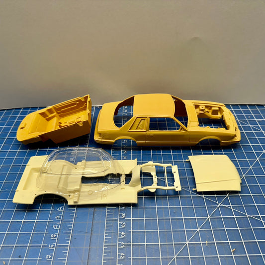 2. Resin 1989 Ford Mustang LX Coupe 1/24