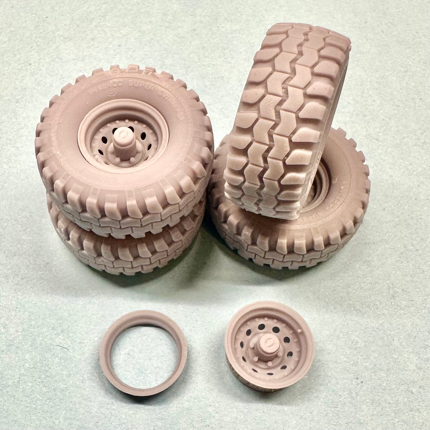 6 Lug Series 97 94 90 Wheels on Interco Super Swampers 1/25