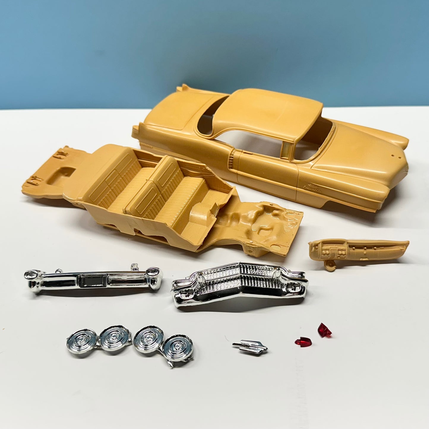 1956 Cadillac Coupe Cast Resin Model Kit