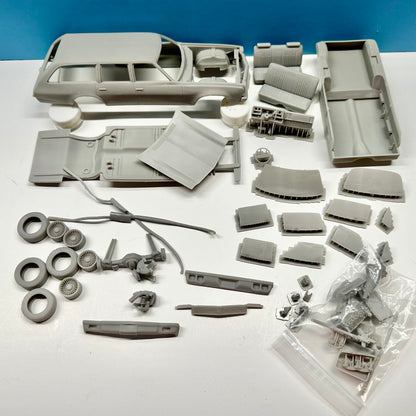 1973 Chevy Chevelle Wagon 3D Printed Resin Model Kit KED