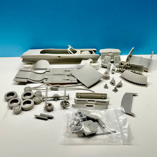 1969 Dodge Polara Convertible 3D Printed Resin Model Kit KED