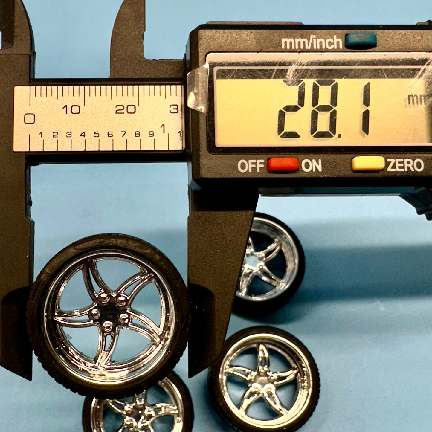 7 Custom Wheels Resin 1/24 1/25