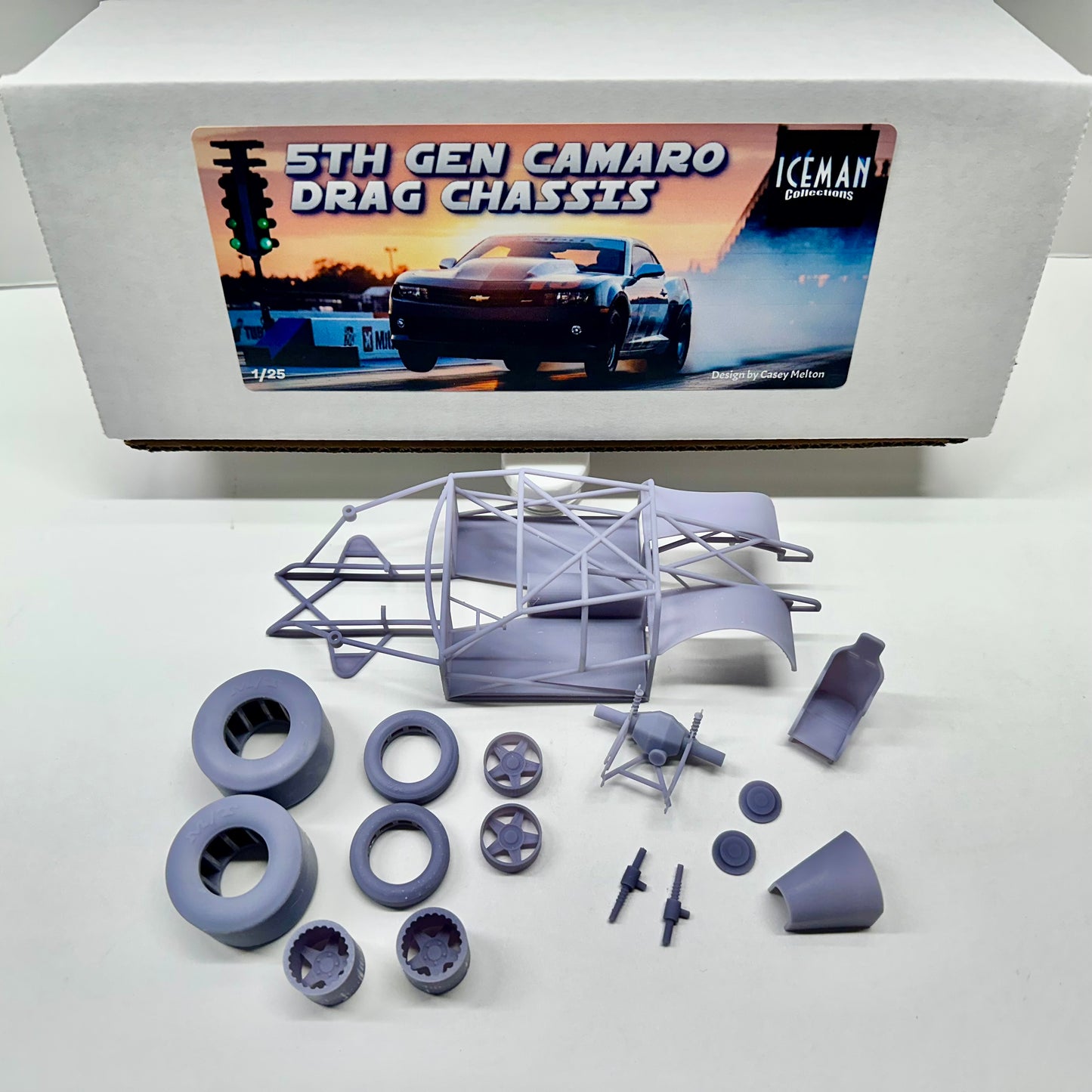 5th Gen Camaro Drag Frame Chassis 1/25