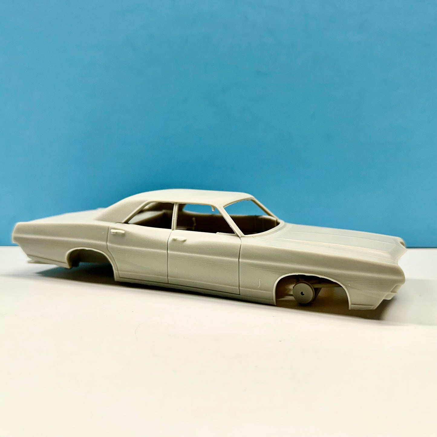 1968 Ford Galaxie 4 Door 3D Printed Resin Model Kit