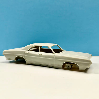 1968 Ford Galaxie 4 Door 3D Printed Resin Model Kit