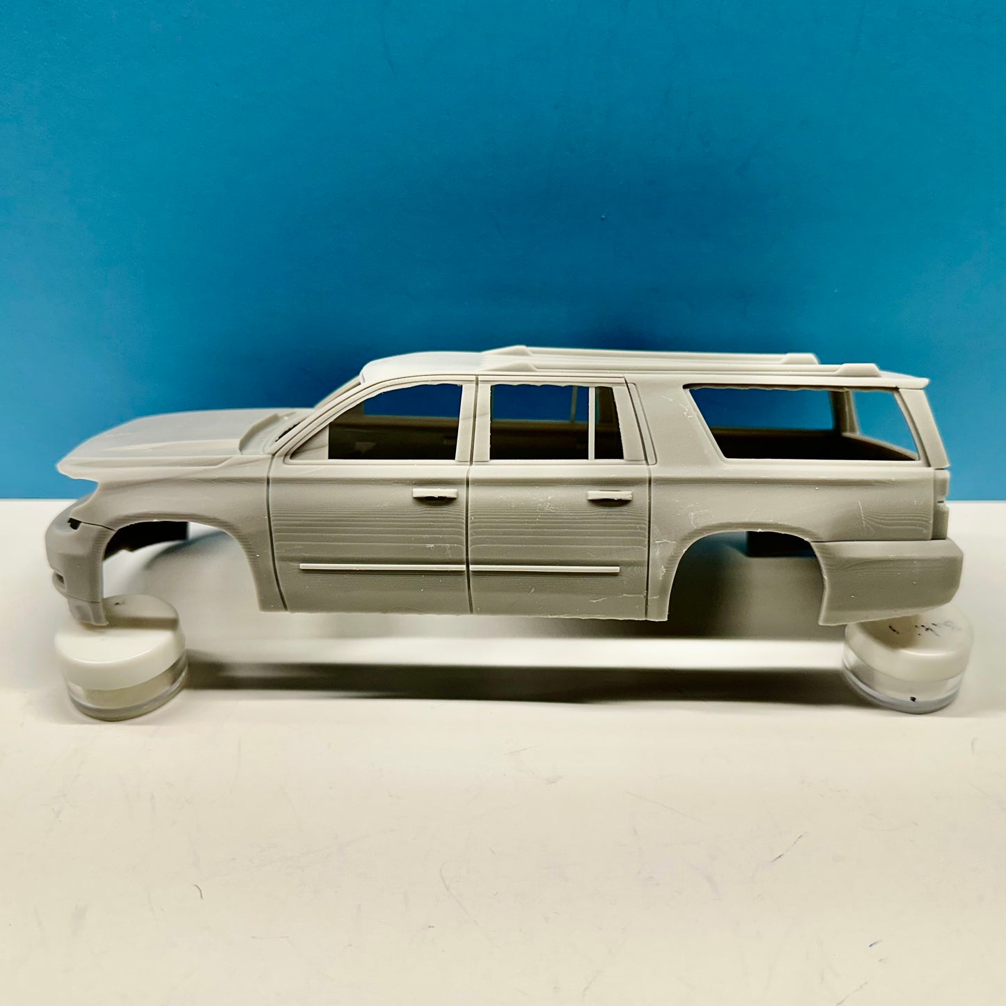 2021 Chevy Suburban 3D Printed Resin Model Kit KED