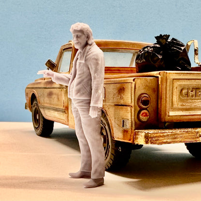 13. Ron Male Figure for Display or Diorama 1/24 1/25
