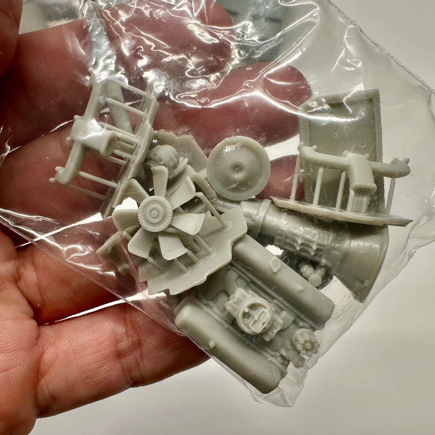1961 Chevy Suburban 3D Printed Resin Model Kit KED