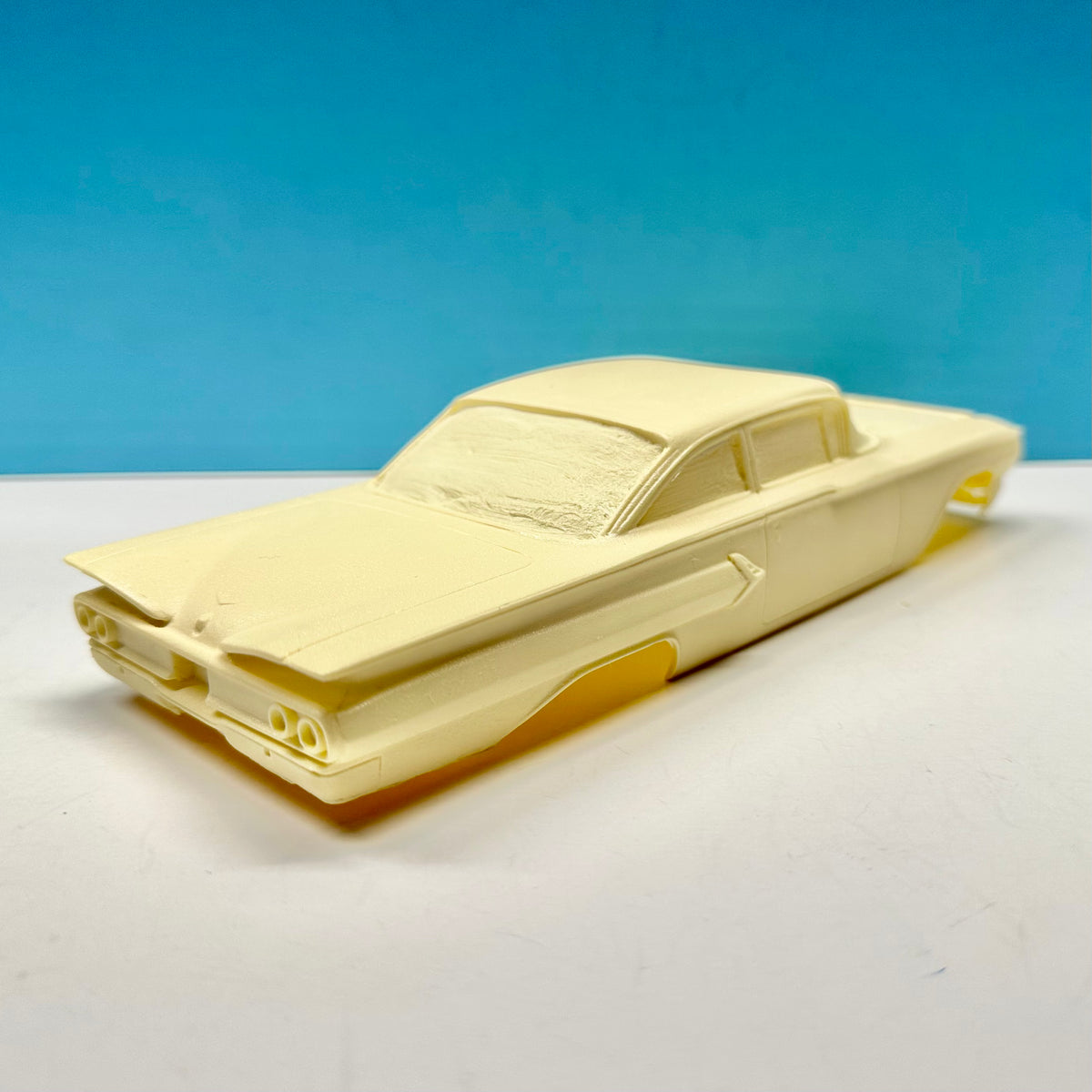 1960 Chevy 2 Door Sedan Cast Resin Model Kit KED