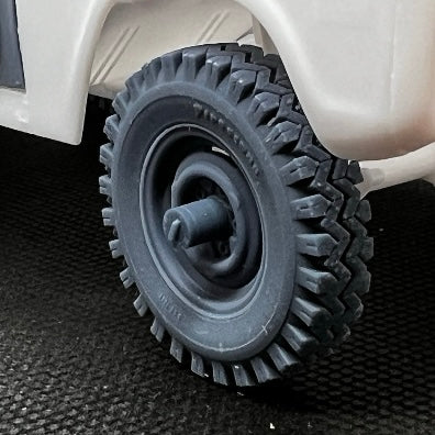 Wheels and Tires for Bronco Roadster Conversion 1/25