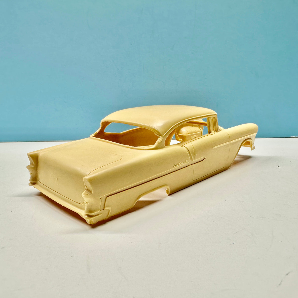 1955 Chevy 210 2 Door Hardtop Cast Resin Model Kit KED