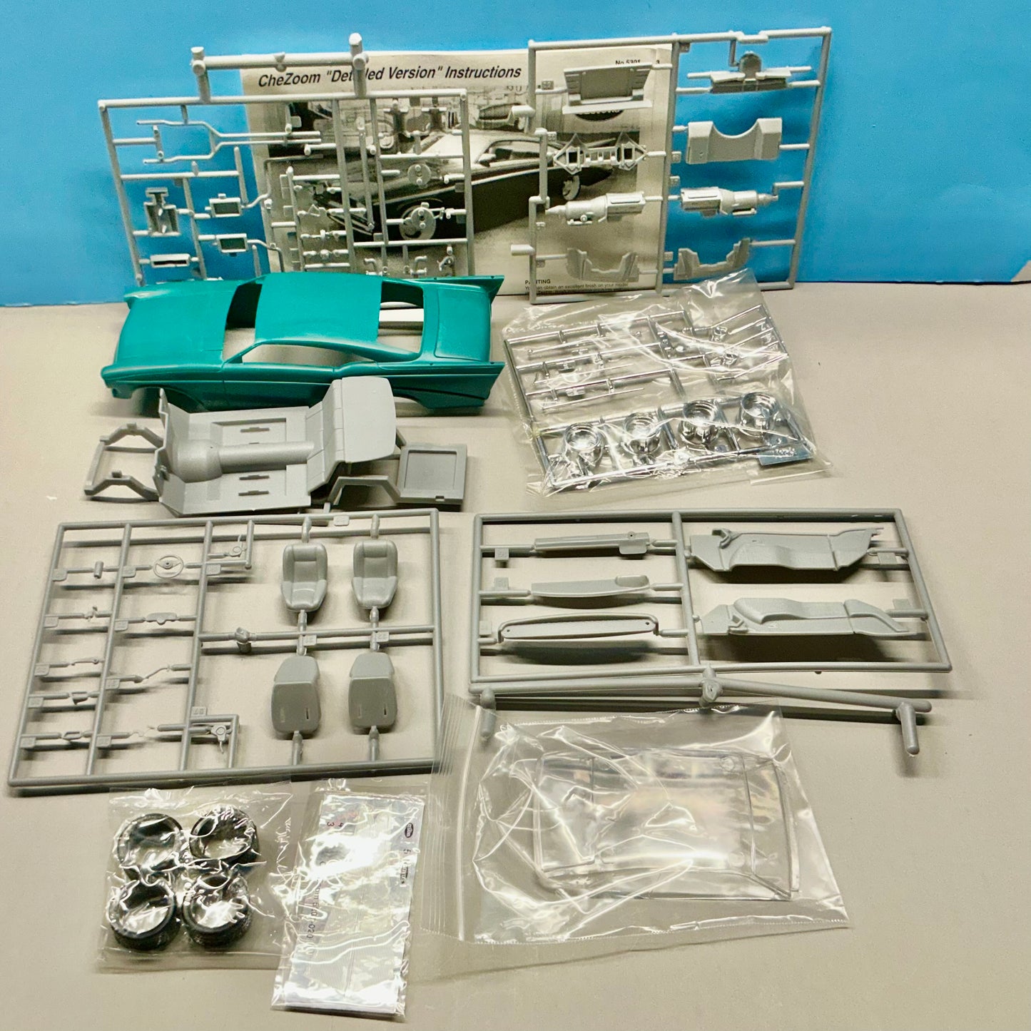 Resin Custom 1957 Chevy Pickup with Chezoom Full Detail donor Kit - 15 % OFF