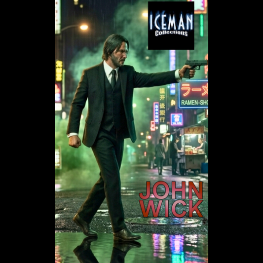 John Wick Shooting Figure for Display or Diorama 1/24 1/25
