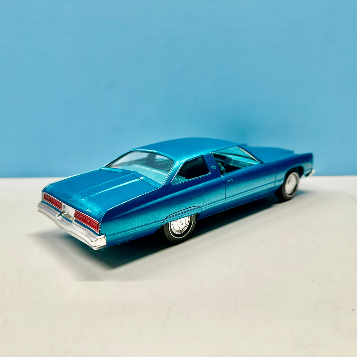 1974 Chevy Caprice Promo Blue Metallic 1/25
