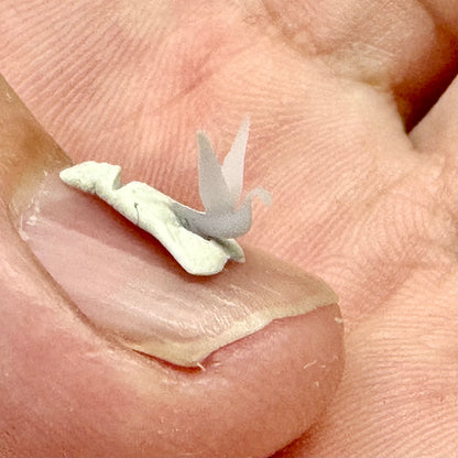 Swan Hood Ornament 1/24 1/25